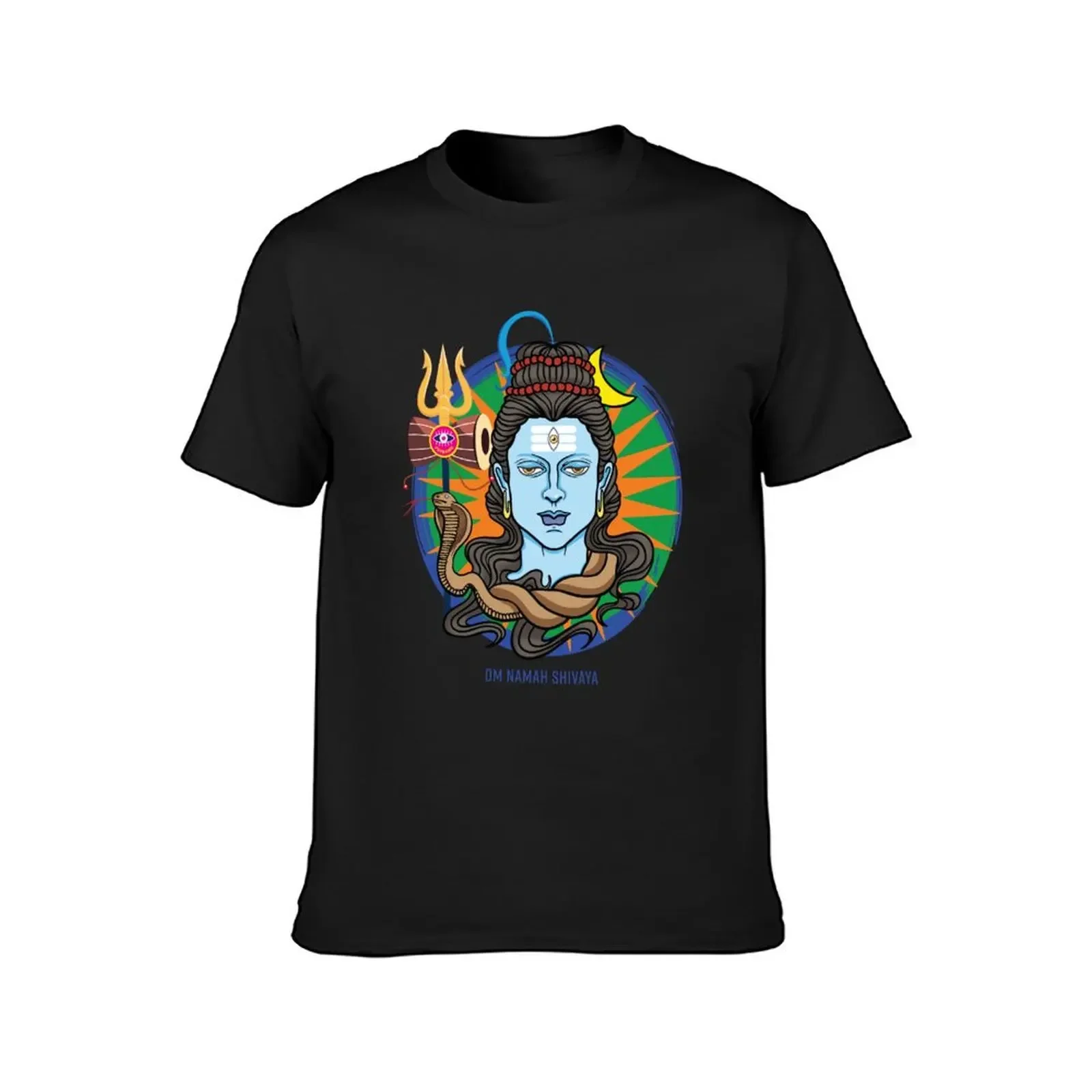 OM NAMAH SHIVAYA T-Shirt vintage graphic tee customs design your own slim fit t shirts for men