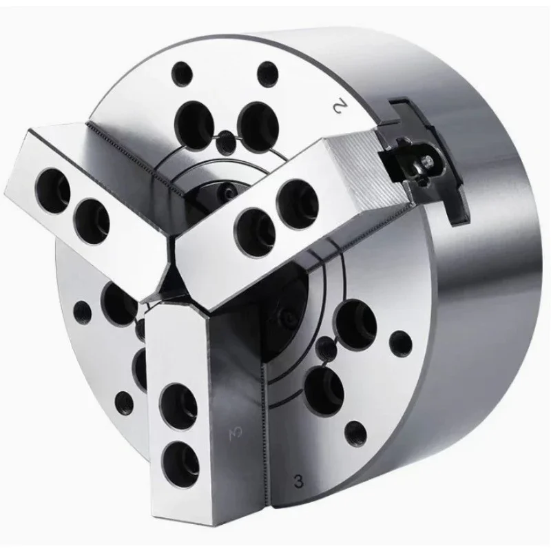 Hollow solid three-jaw hydraulic chuck 5 6 8 10 12 15 18 inch 200 full set of modification