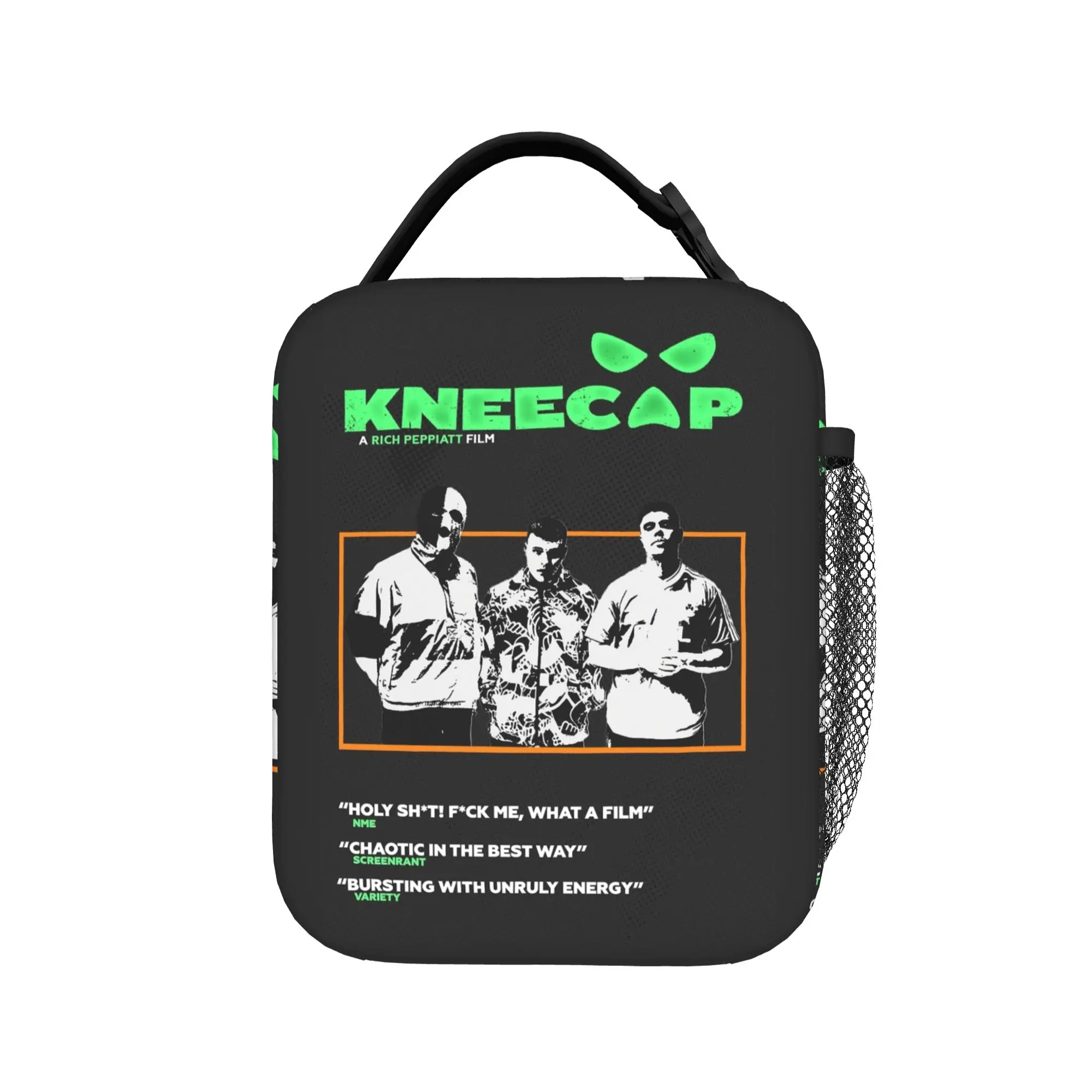 Kneecap Movie Poster Insulated Lunch Bag Portable  Lunch Container Thermal Bag Tote Lunch Box Work  Outdoor Men Women