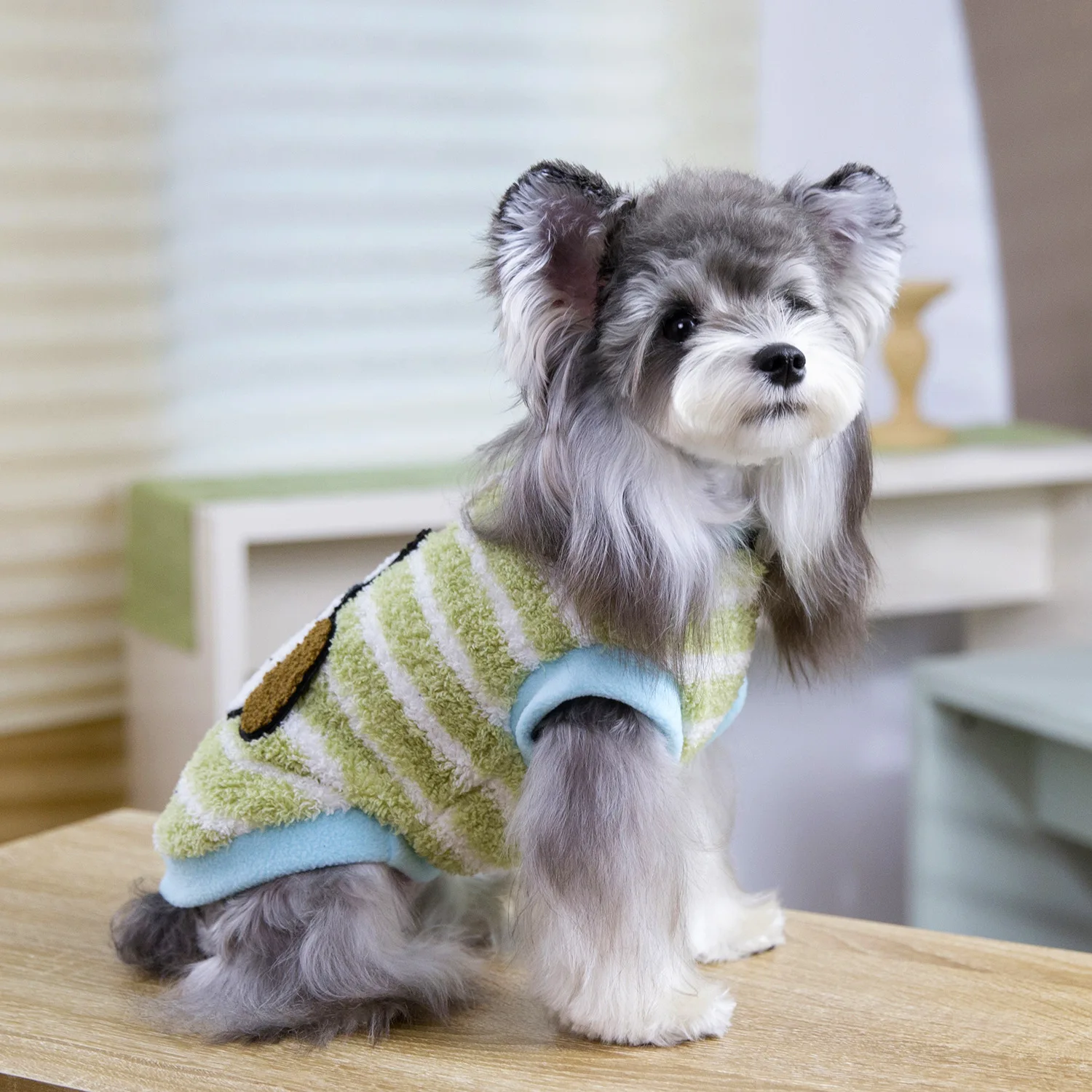 Fleecejacke für Hunde, Hundemantel, Kleidung für Chihuahua, Kleidung für Französische Bulldoggen, Welpen-Sweatshirt, Hundekostüm, Overall, Herbst, Winter – Detail 5
