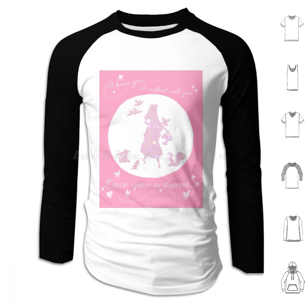 Once Upon A Dream ( Make It Pink! ) Hoodie cotton Long Sleeve Sleeping Beauty Princess Princesses Prince Know You Walked Once