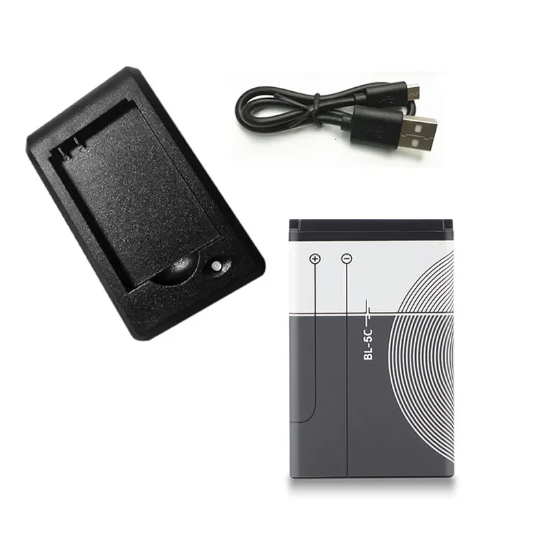 3.7v bl5c Suitable for Nokia phone BL-5C lithium battery BL-5C phone 3.7V player, handheld game console, radio