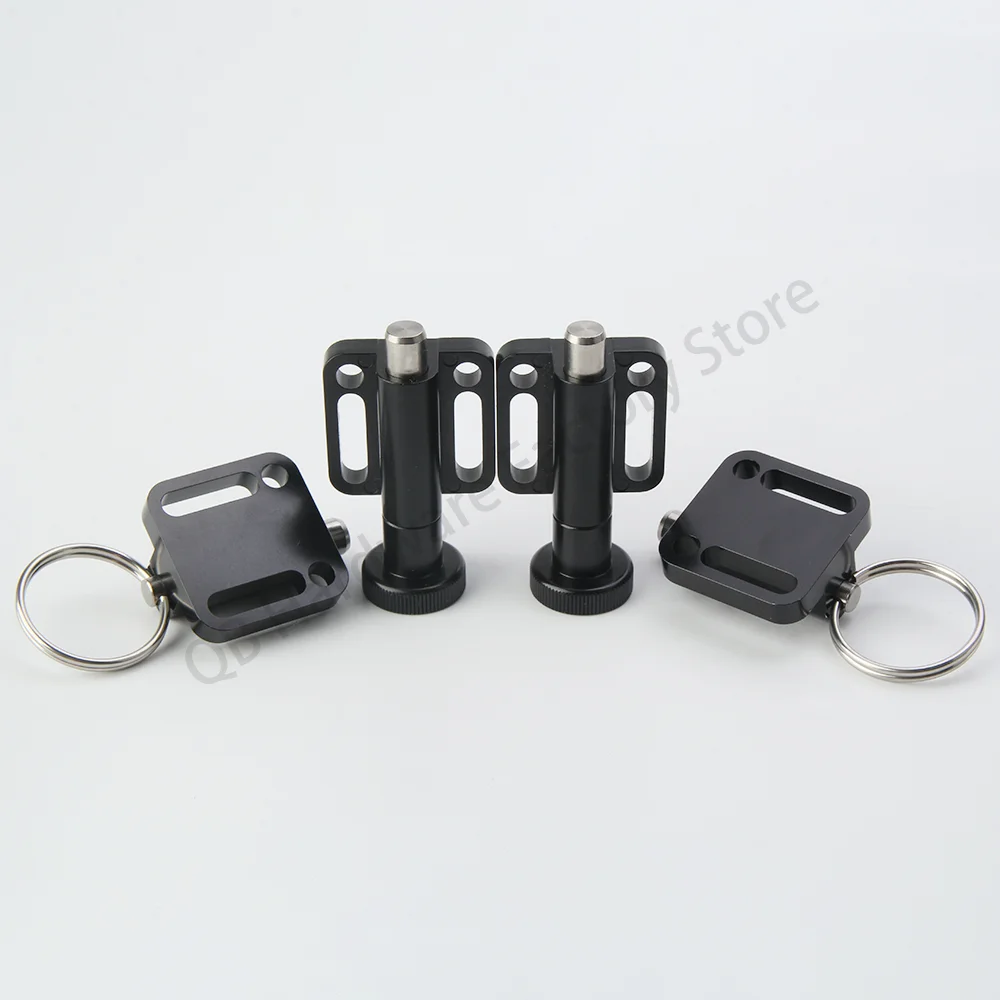 Factory Outlet QB246 Precision Spring Loaded Indexing Pin Aluminum Knob Stainless Steel Indexing Plungers With Mounting Flange