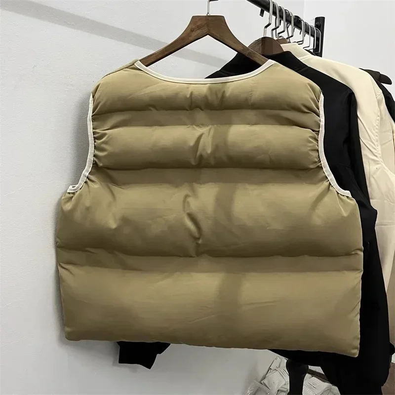 2024ss Oversized Kanye West Vest Jackets For Men Women 1:1 Best Quality Season 8 Sleeveless Double Sided Wearable Jackets