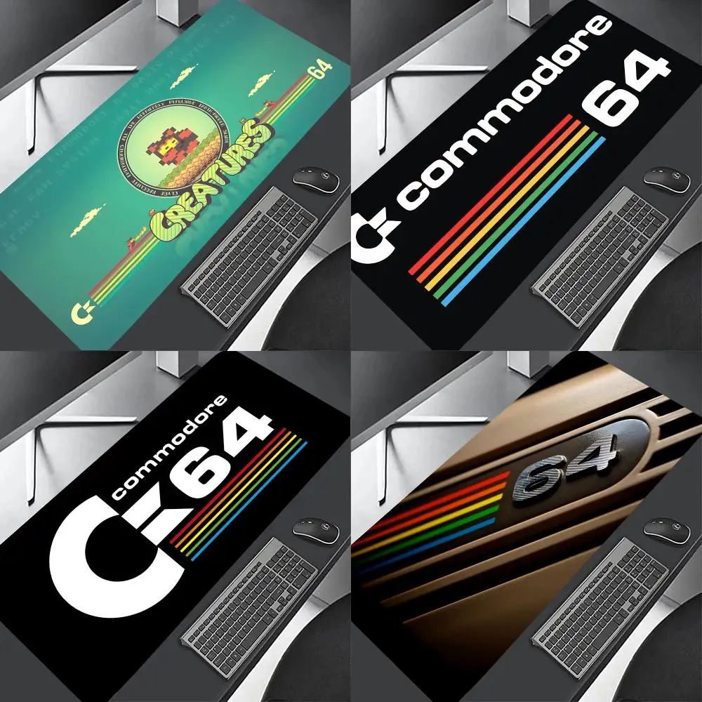 C-commodoreS game Mouse Pad Professional E-Sports Mouse Pad Fine Surface Gaming Rubber Mouse Pad Smooth Desk Pad