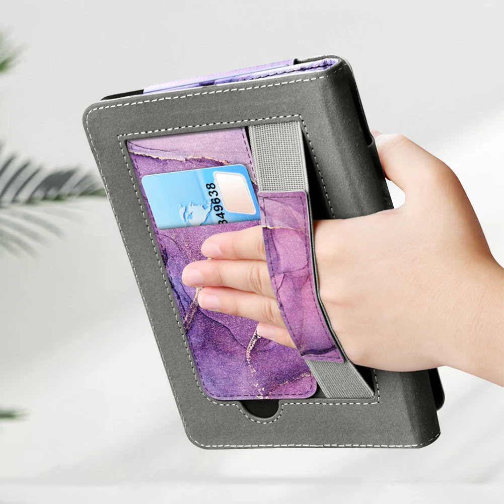 Case for Kindle Paperwhite 12th Gen 2024 7'' with Auto Wake Sleep Hand Strap Feature for Kindle Colorsoft Signature Edition