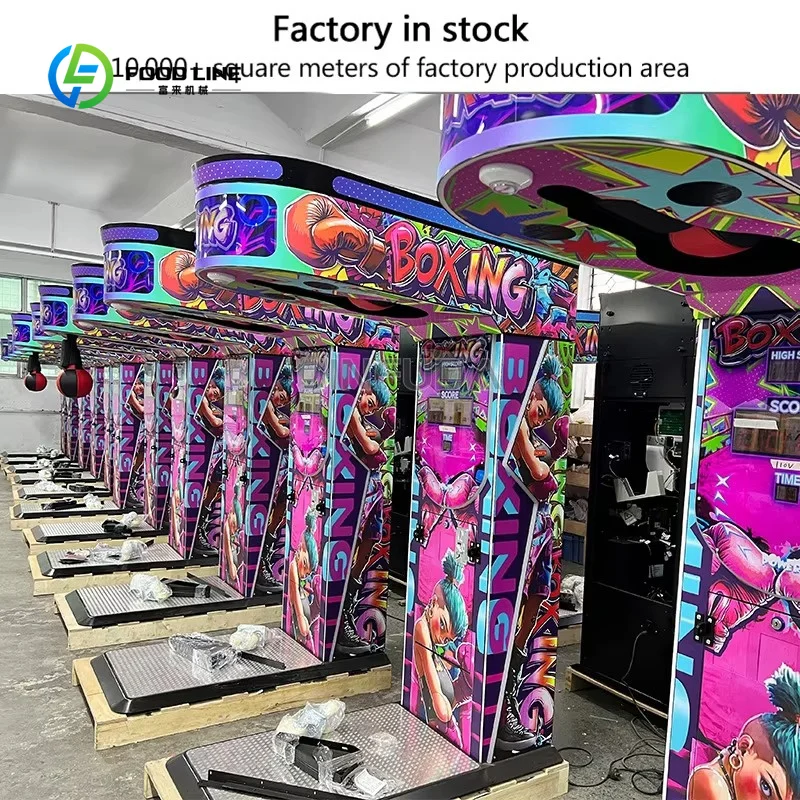 Customized Electric Boxing Machine with Card Reader Machine a Punch Boxing Paper Money Boxing-machine-price for Adults