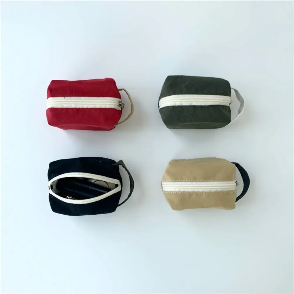 الموضة الكورية نمط المرأة حقيبة مستحضرات التجميل السفر المنظم حقيبة التخزين قماش يشكلون الحقيبة الصغيرة الكبيرة حمل طقم ماكياج الحقيبة #6
