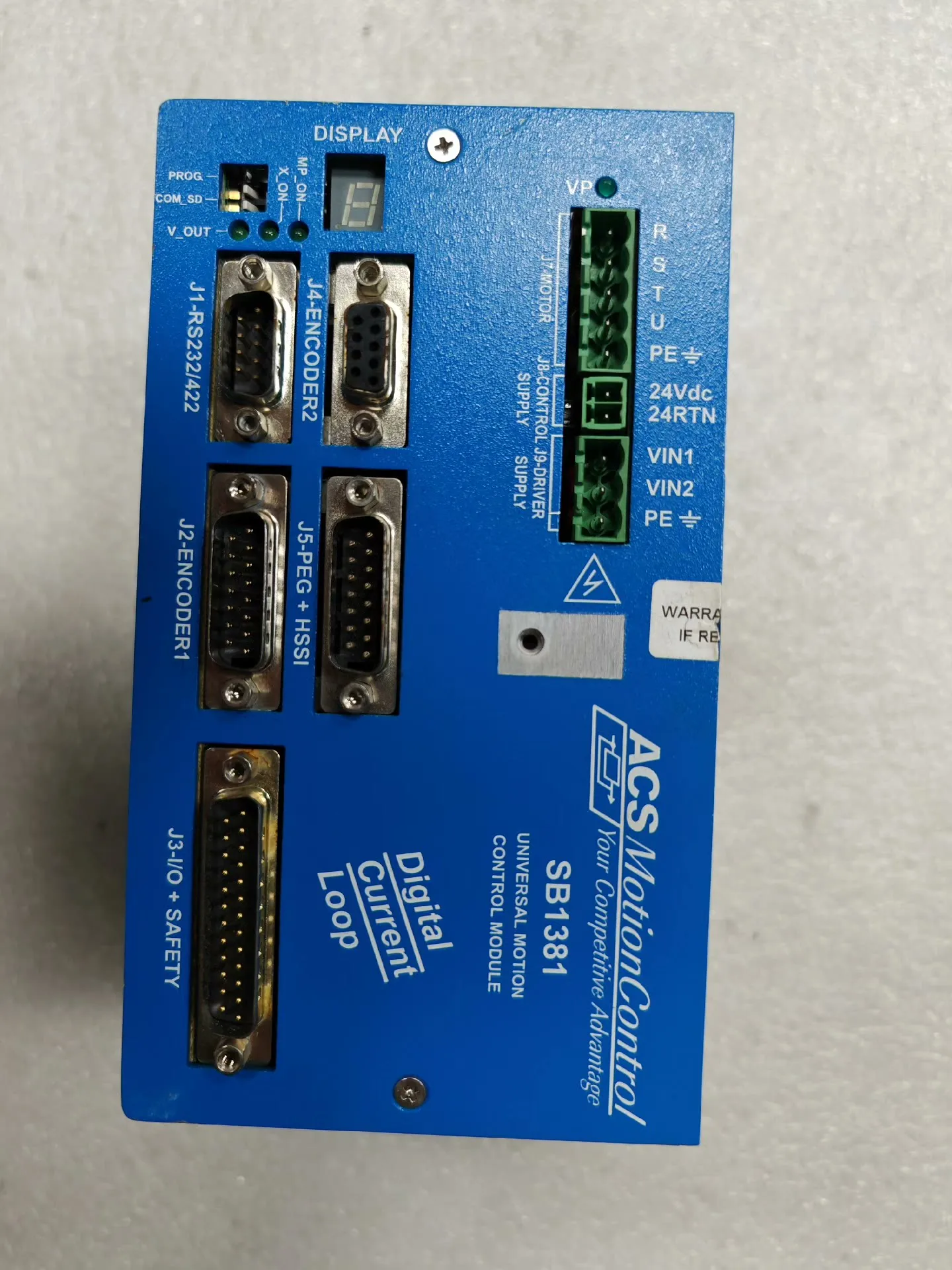 

SB1381-B-E-R-A-BCS Drive Controller for ACS