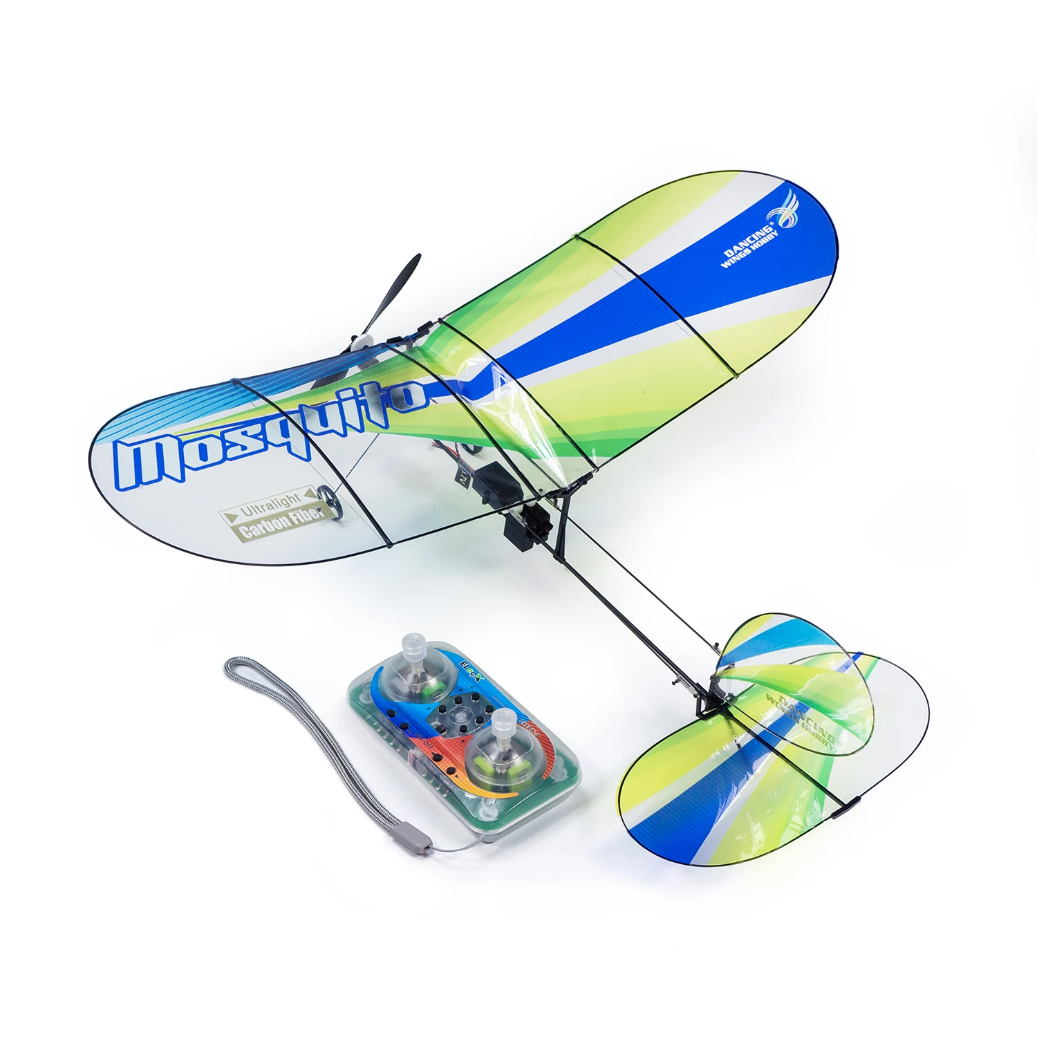 E43 Mosquito 360mm Mini RC Plane RTF with Transmitter Indoor Lightweight Film Beginner-Friendly Easy Control Durable Design