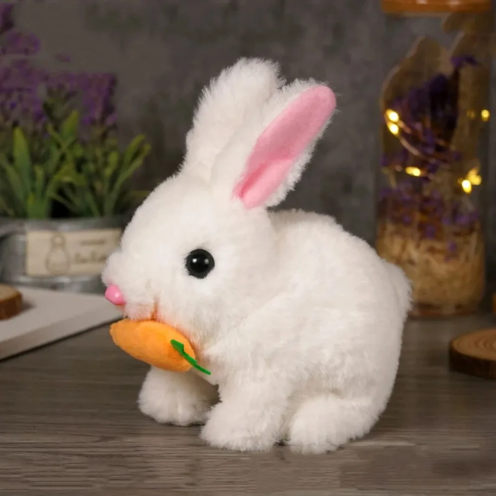 2026Children  Electronic Toys Electric Stuffed Rabbit Walk Bark Nod Birthday Parties Holiday Gifts Room Decoration