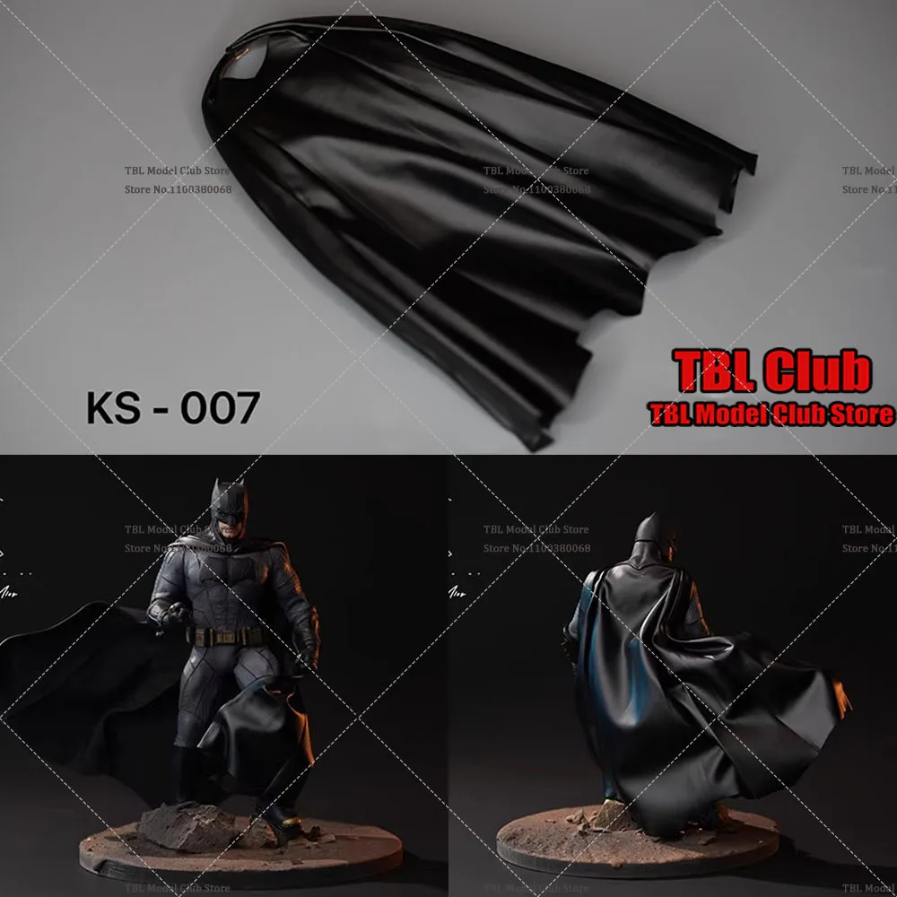 

Only Cloak Kelly Studio KS-007 1/12 Scale Black Color Styling Cloak Accessories fit 6 inch MEZCO JL BVS Bate Hero Action Figure