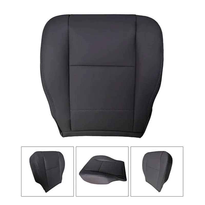 Driver Side Bottom Leather Seat Cover Beige For Toyota SEQUOIA Tundra 2000-2004 Driver Side