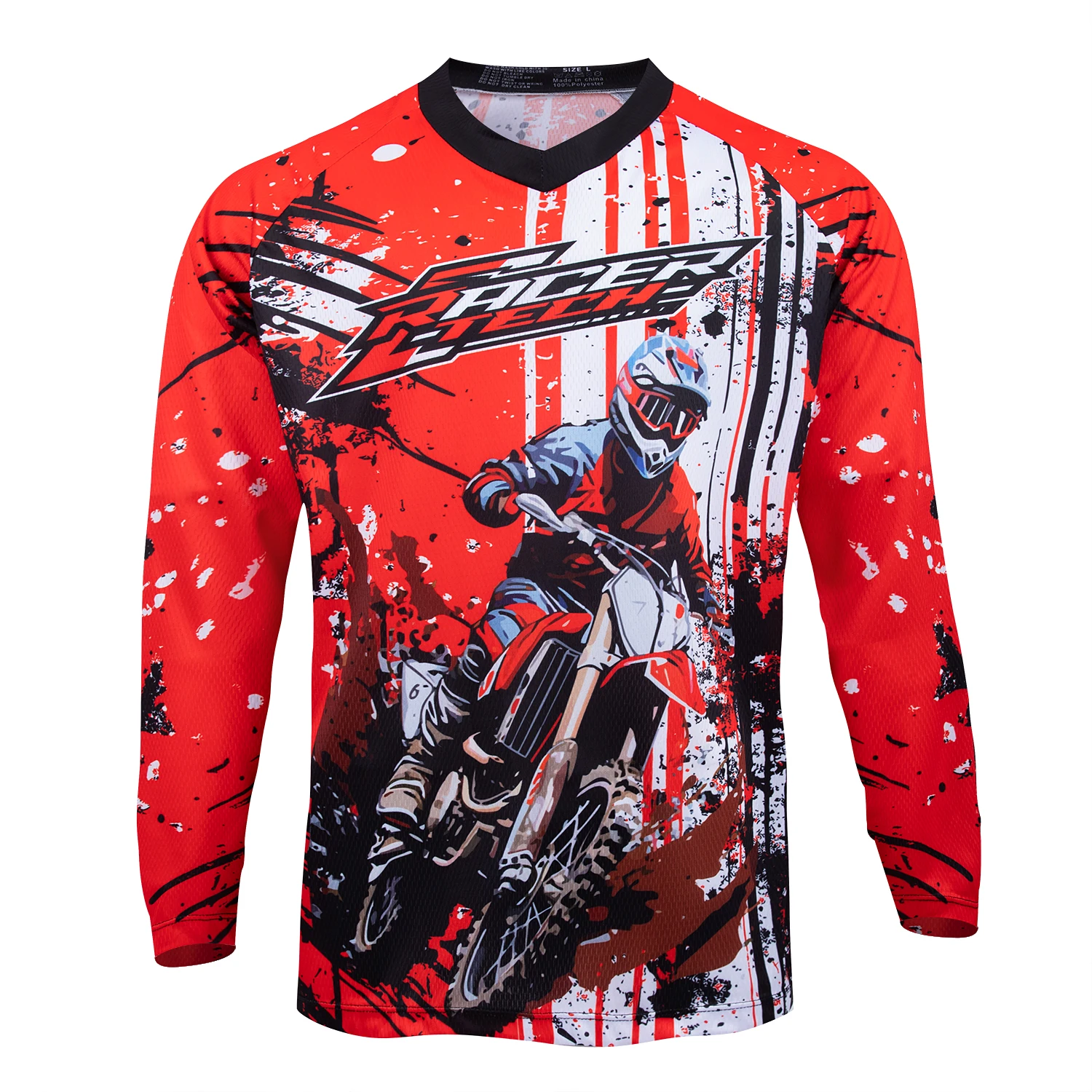 Mtb Downhill Jersey Mountain Bike T-Shirt Motorcycle Offroad DH Polera Mtb Jersey Motocross Shirt Sweatshirt Sportwear Clothing