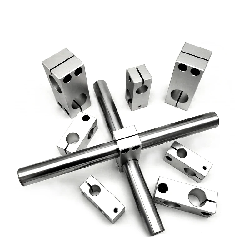 Pillar Fixing Clamp Vertical Fixed Diameter Fastening Alumin