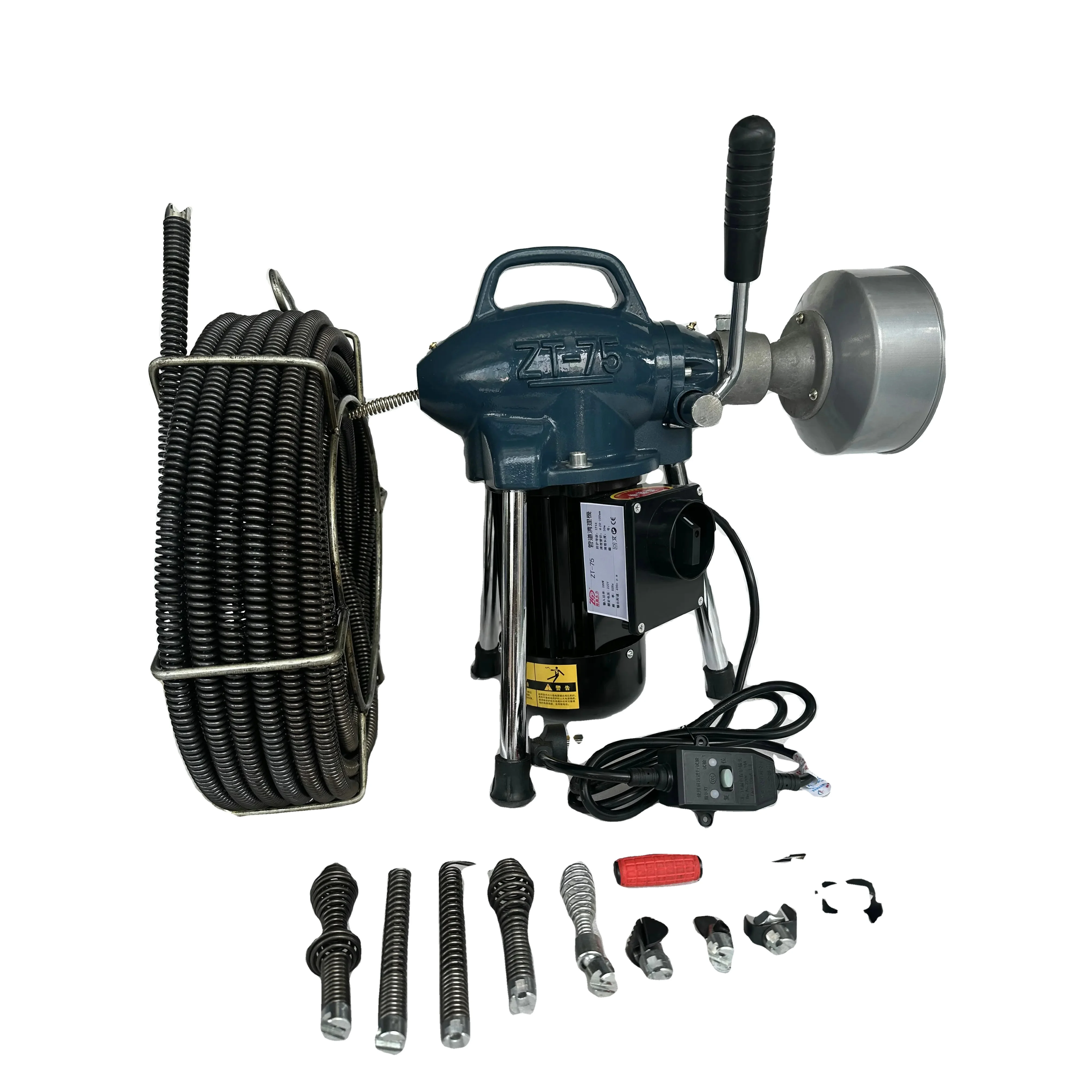 Segmented household cleaning tools and accessories for effective cleaning Drain cleaners Sewer snakes and auger rigs