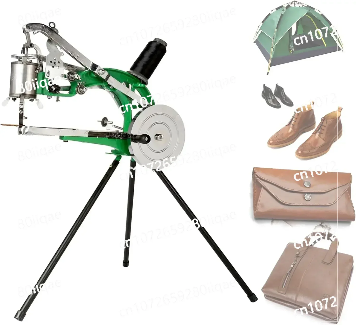 

Bags Tents Clothes Belt and Coats Leather Sewing Cobbler Stitching Machine with Dual Cotton Nylon Line for Sewing Upsolery