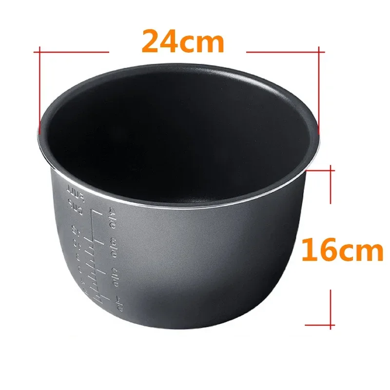 6L Original New Electric Pressure Cooker Inner Pot for  HD2107 HD2137 HD2138 HD2139 Parts Replacement