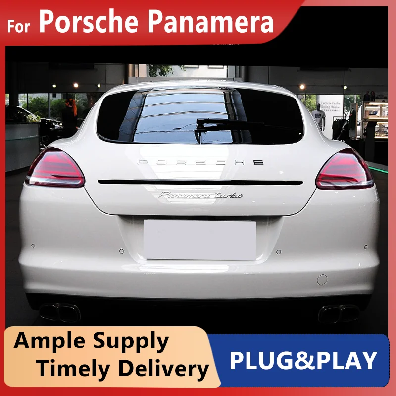 

Для Porsche Panamera 970 светодиодные задние фонари 2010 2011 2012 2013 Panamera задний противотуманный тормоз динамический указатель поворота автомобильные аксессуары