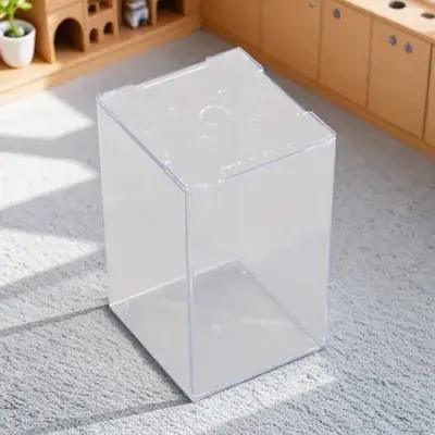 

Mini Fish Tank for Fish Premium Desktop Aquarium Small Aquatic Decor Stylish Transparent Bowl for Home and Office Use