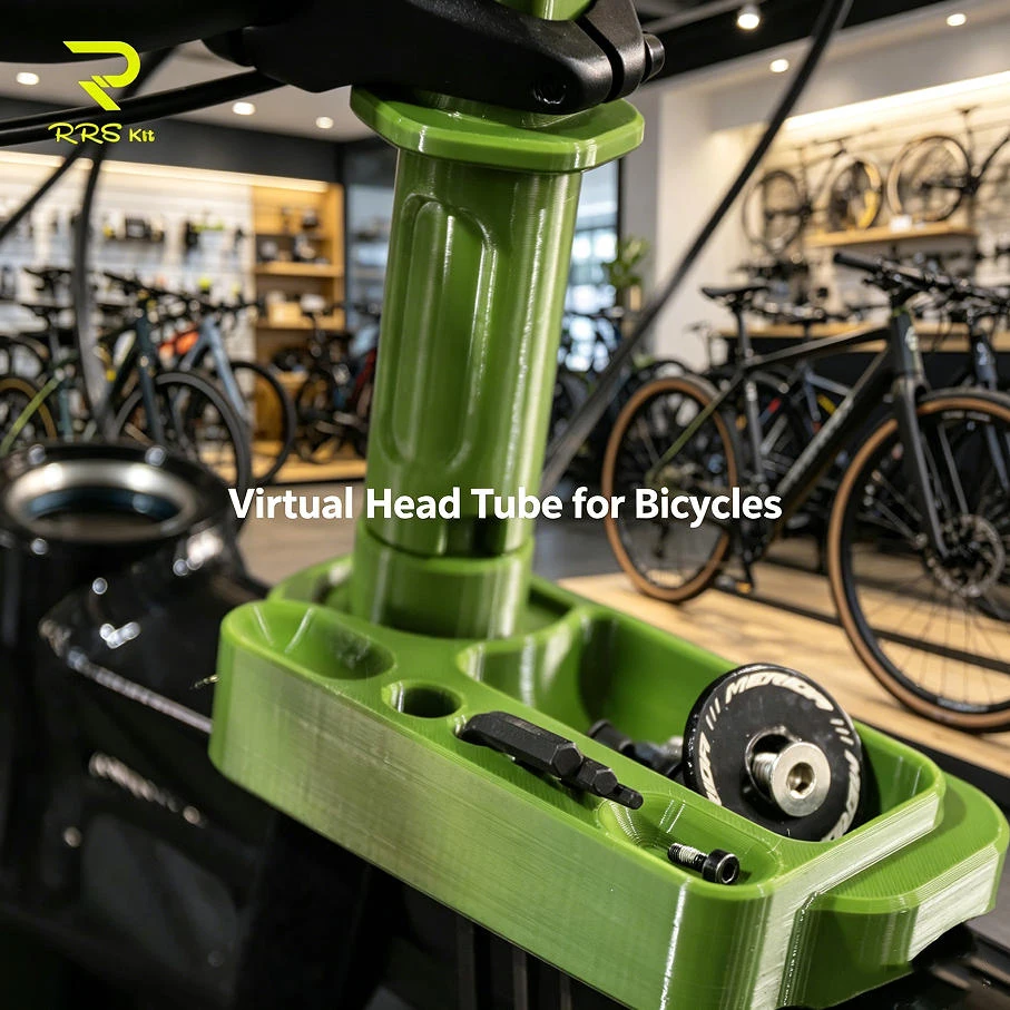 RRSkit – support de rangement ultraléger pour outils de maintenance du tube de direction de vélo, pour accessoires de réparation de vélos de route, VTT et gravel