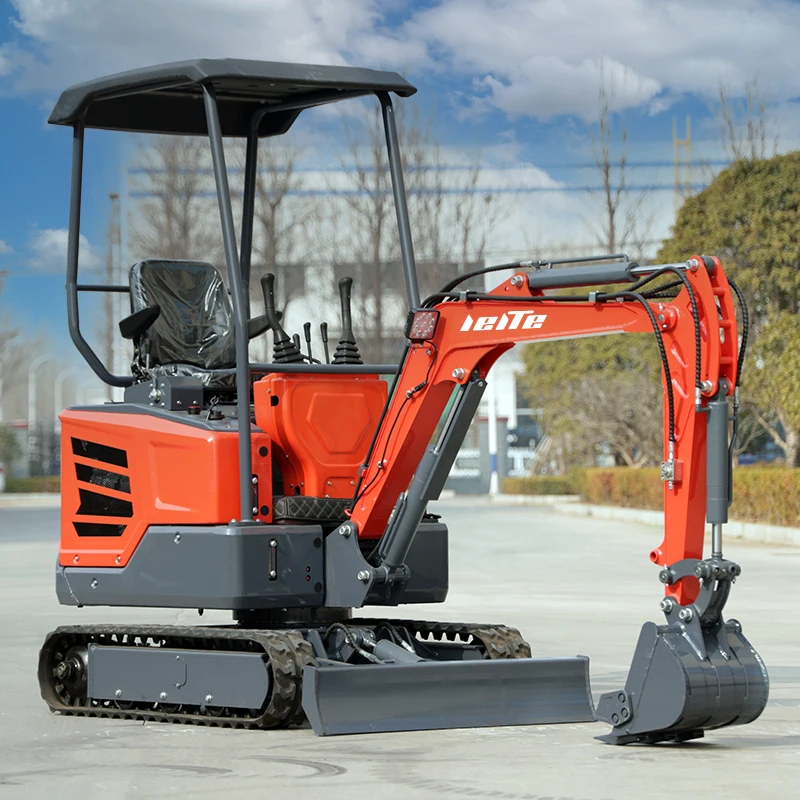 Cina 1.8Ton Mini escavatore prezzo di fabbrica 1800kg Mini escavatore 1 tonnellata piccolo escavatore attacco escavatore con CE/EPA