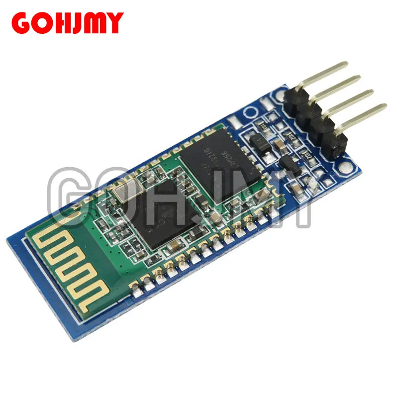 Picture 4: 10pcs Free Shipping 10pcs/lot HC-06 Wireless Serial 4 Pin Bluetooth RF Transceiver Module RS232 TTL HC06 Bluetooth Module