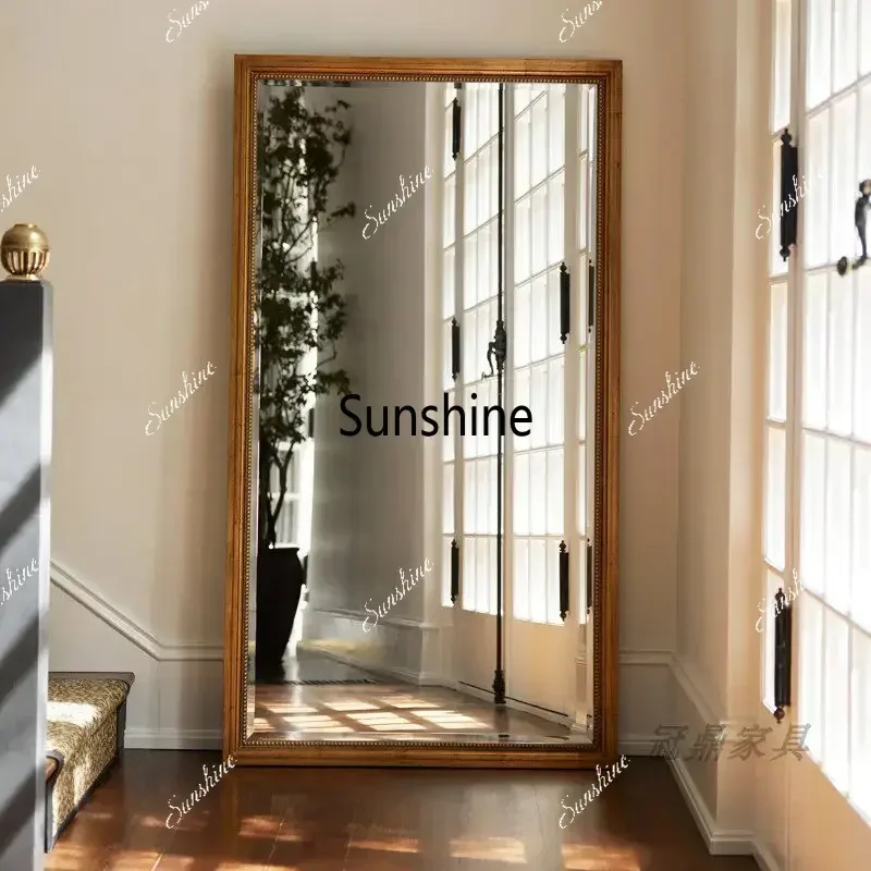 Items Modern Mirror Moving Full Body Standing Girls Men Long Luxury Bedroom Bathroom Mirror Funky Espelhos Home Decorations T*