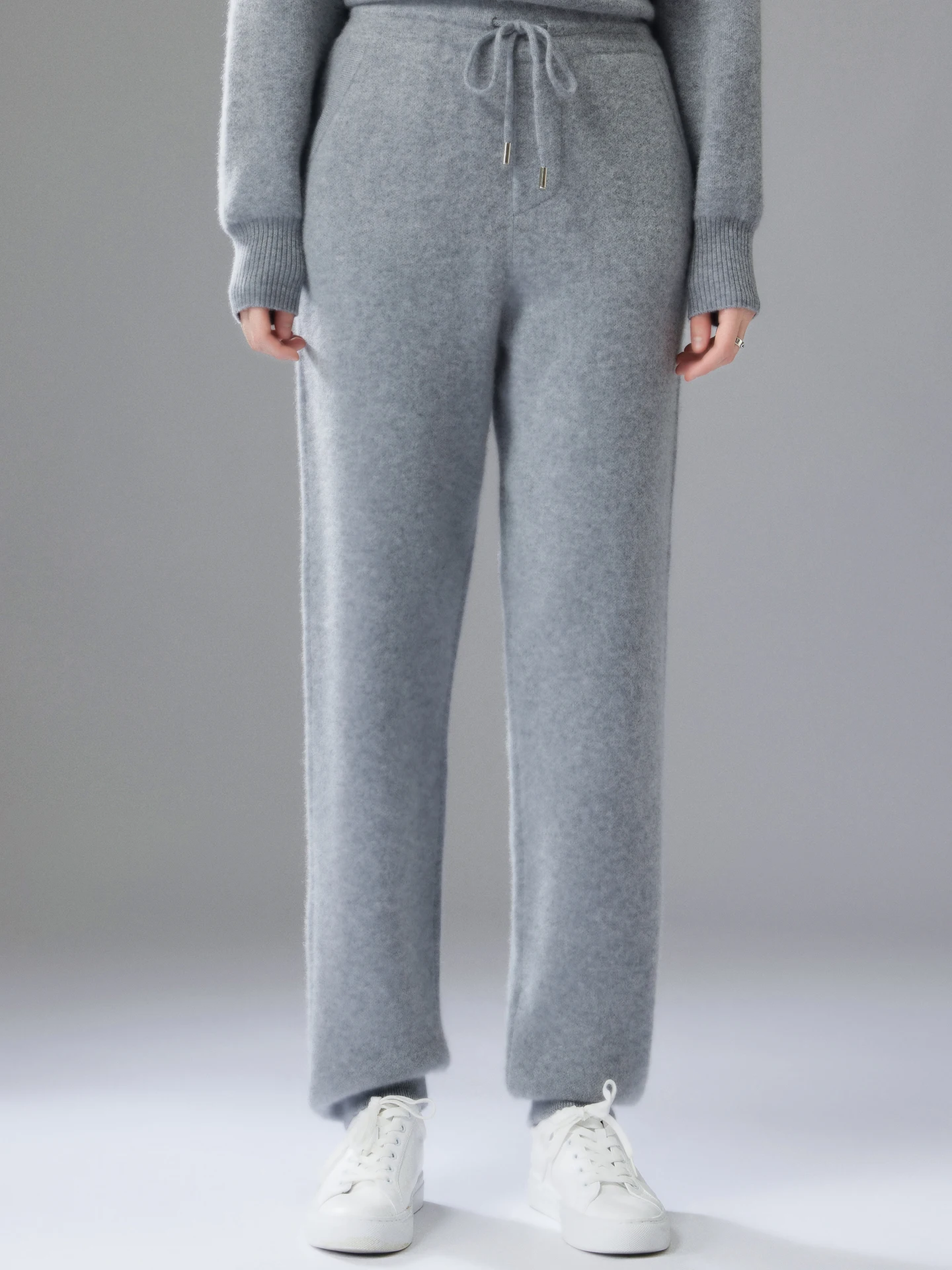 

TLOML женские трикотажные брюки из 100% кашемира, прямые брюки, осень-зима, толстые, мягкие, теплые, повседневные, простые кашемировые трикотажные брюки