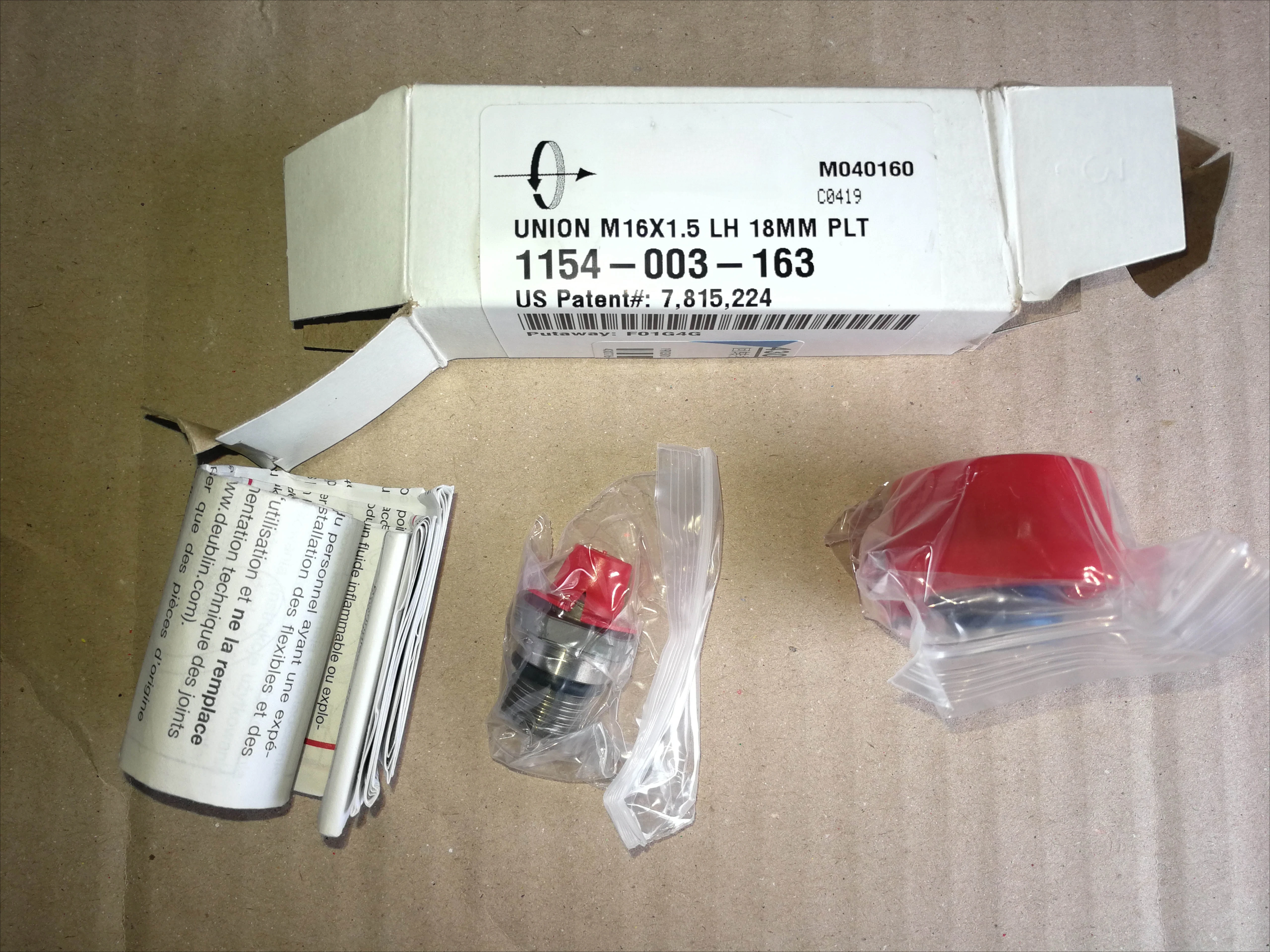 1154-003-163 United States, Slewing Joint