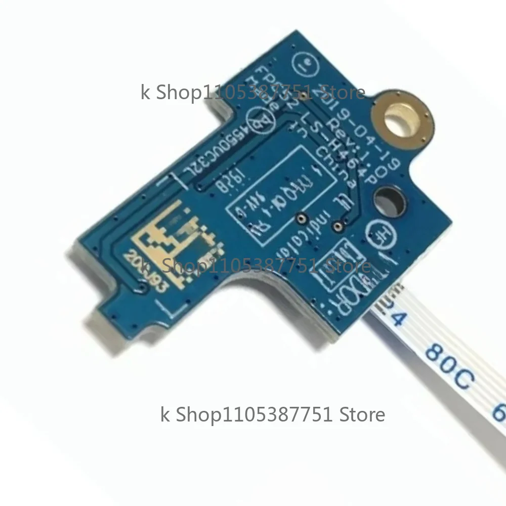 Laptop Power Switch ON-Off Button Board with Cable For HP 15-DK TPN-C141 15-DK0139TX 15-DK006W LS-H464P