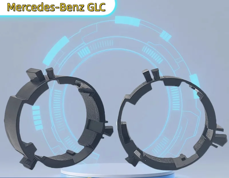 2 PCS High-frequency speaker mounting ring suitable for 23-25 year Mercedes-Benz GLC series dedicated car audio system