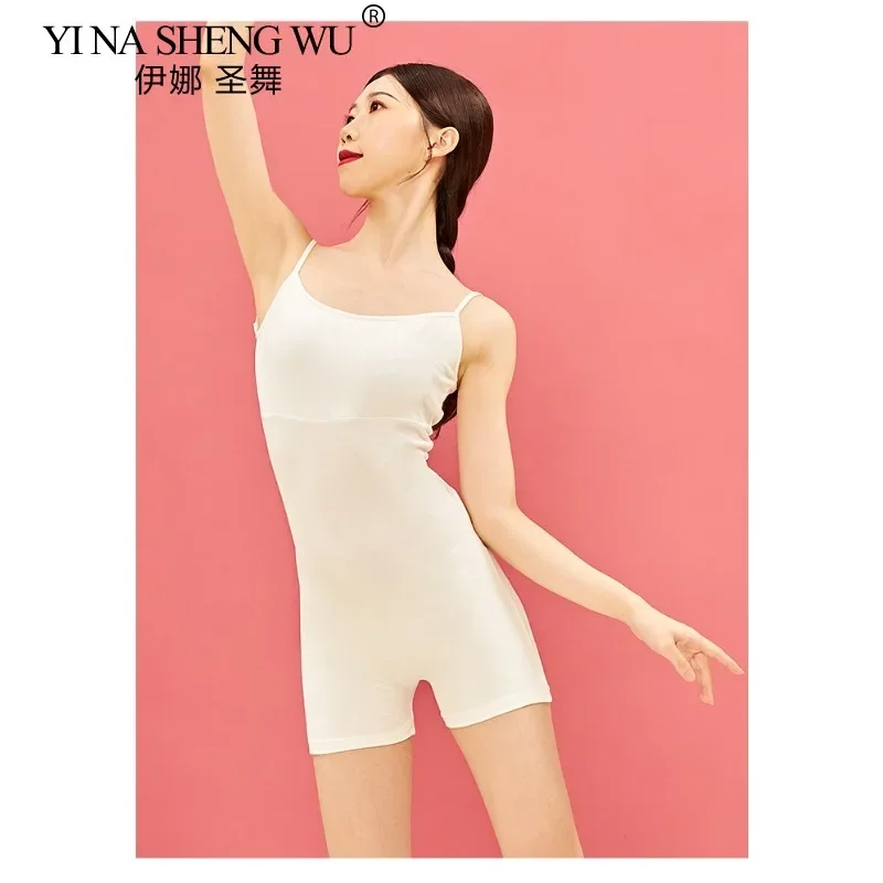 ชุดแสดงระบำหน้าท้อง ชุดบอดี้สูทแบบสายเดี่ยว ชุดสำหรับสอบศิลปะ ฝึกซ้อม โยคะ ยิมนาสติก สำหรับผู้หญิงและเด็กผู้หญิง