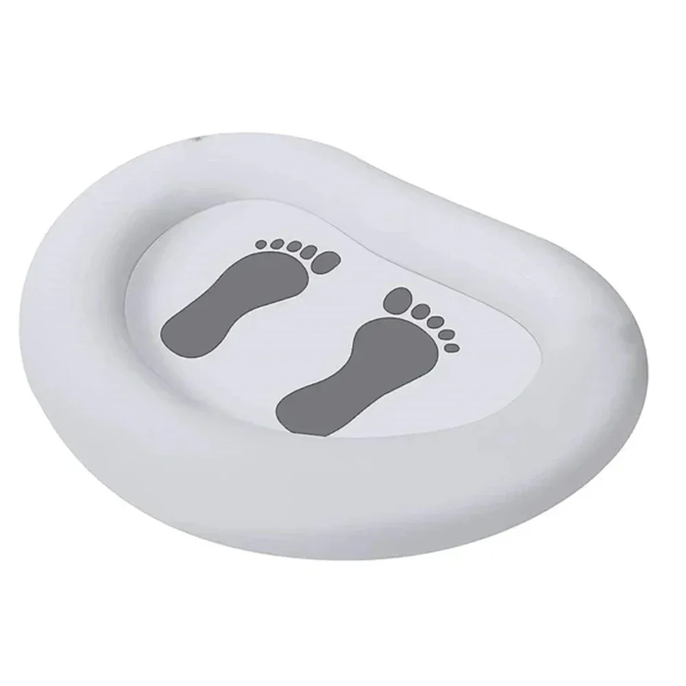 Inflatable Foot Bath Tub For Swimming Pool Foot Basin Compact and Foldable Puncture Resistant PVC Spacious Design