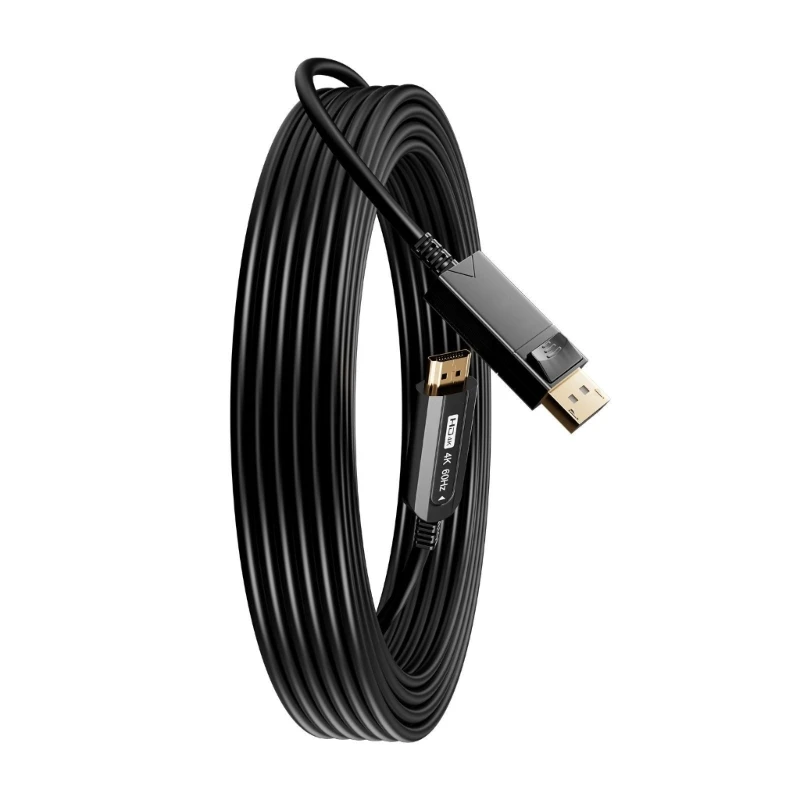 Professional 10 Meter HDMIcompatible Cable for Precise Color and Detail in 4K@60Hz Cable N2UB