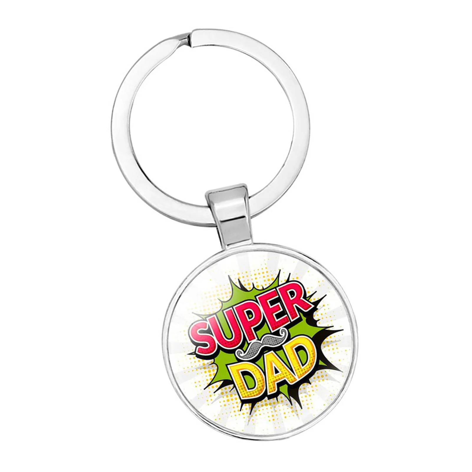 Father's Day Gift Keyring Best Dad Gifts Idea From Daughter Son Kids For Birthday Christmas Valentine's Day Encouragement