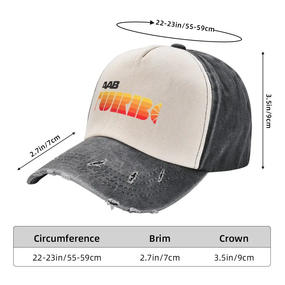 SAAB Turbo retro look badge stripes Baseball Cap Rugby Military Cap Man Women's Men's