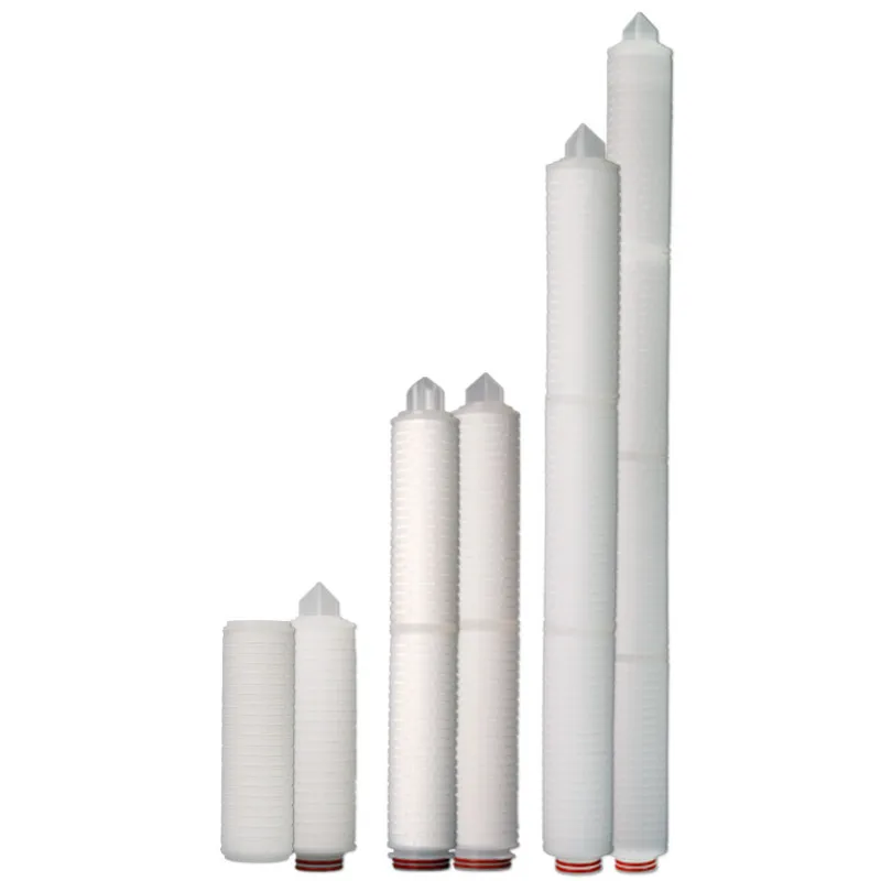 PP 미세 다공성 접이식 필터 요소, 접이식 필터 정밀 필터, 20 인치