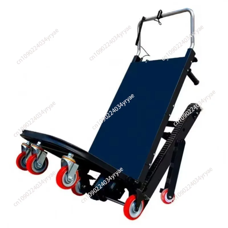 

Stair Climbing Hand Truck 3000W Electric Power 500kg Load Stair Climber Crawler Stair Dolly Cart with Crawler Belt