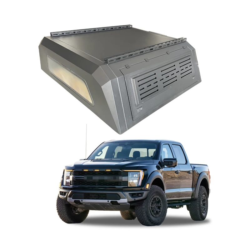 Hot Sale Auto Exterior Accessories Use For For d F-150 F150 Raptor Hardtop Pickup Extended Truck Toppers