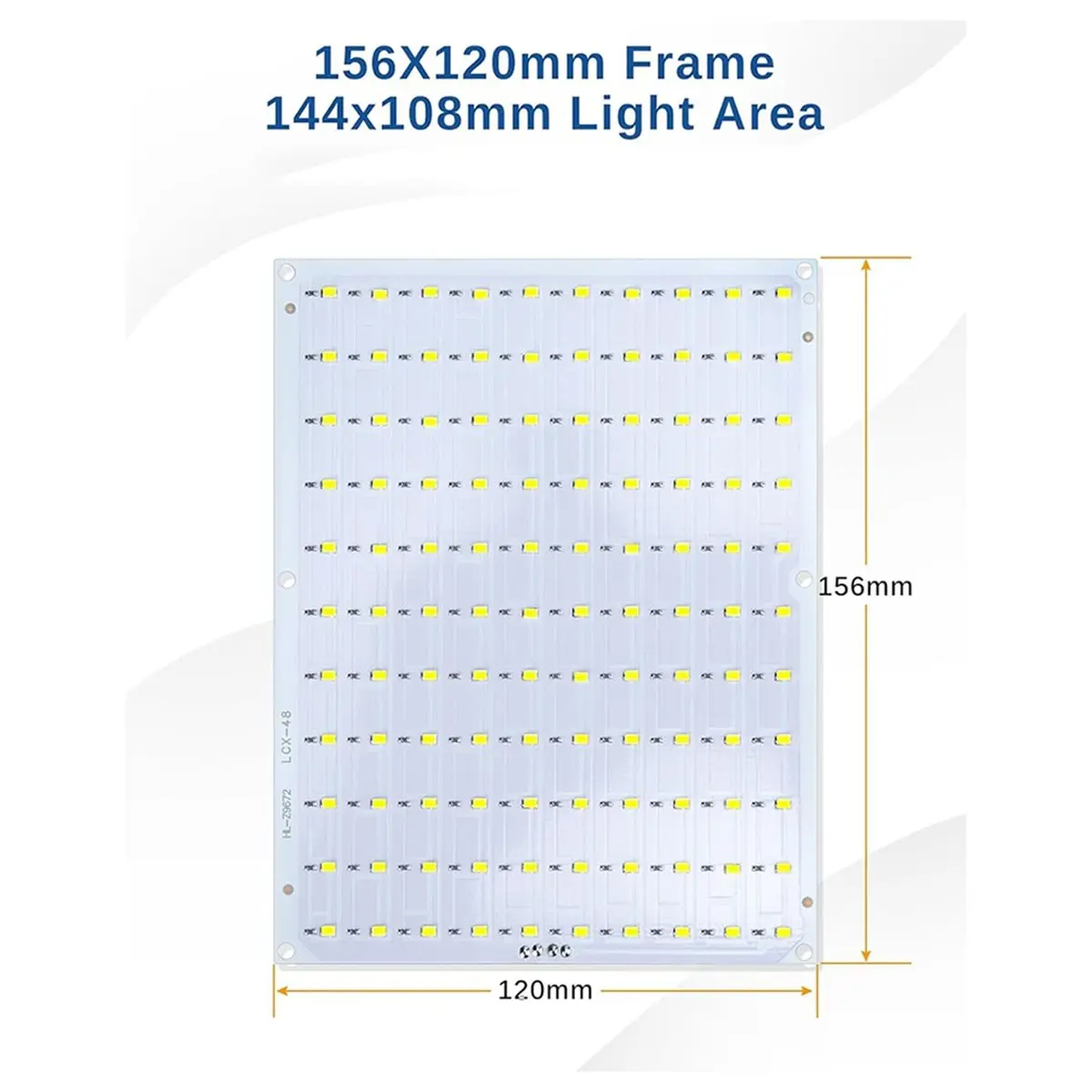 ABPP LED Backlight Board Kit for Monochrome PETG PLA Filament 3D Printed Lithophanes,6500K White Light Kit 1 Pack