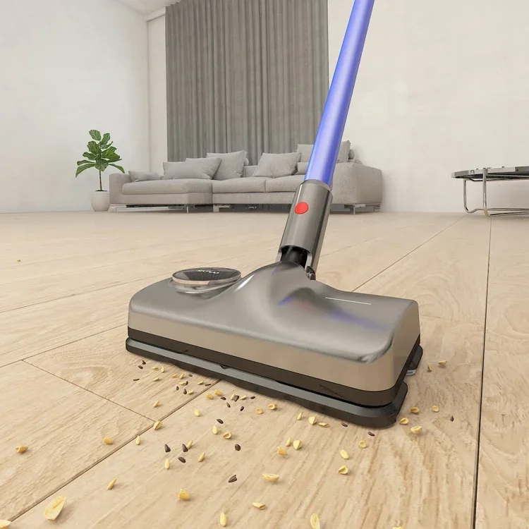 Cordless Floor Mops Cleaner Rotating Double Brooms Wireless Cleaning Spray Dust h2o steam clean double brush electric mop