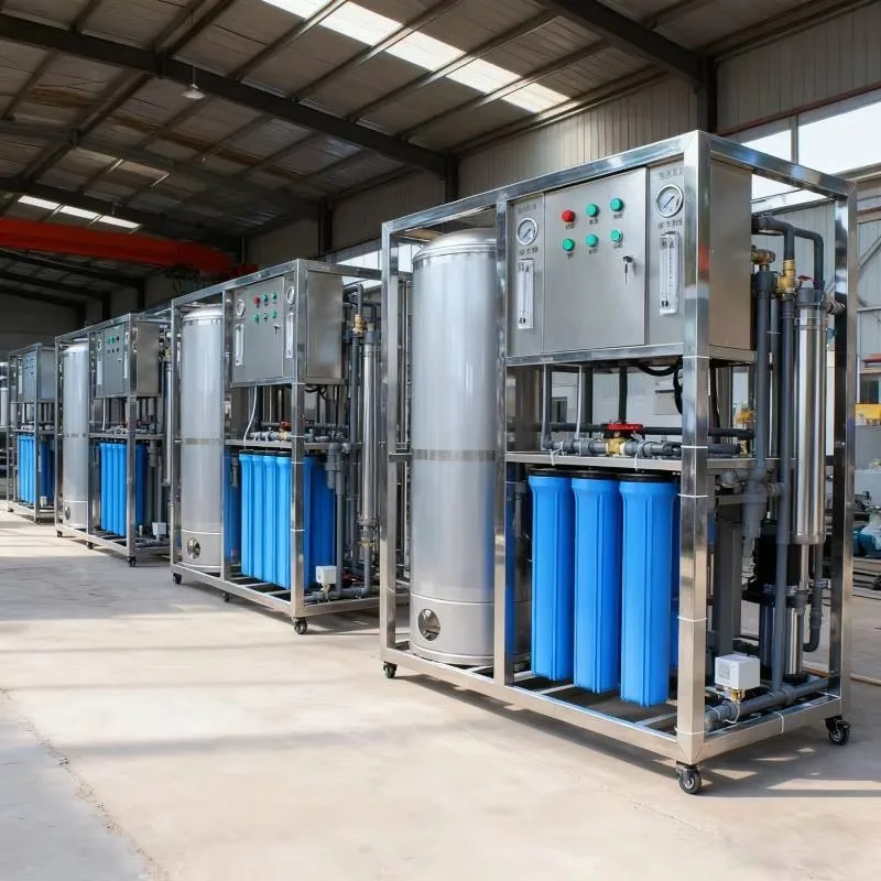 250L 500L Hour Water Purification System RO Filtration Plant Reverse Osmosis Drinking Water Treatment Machine