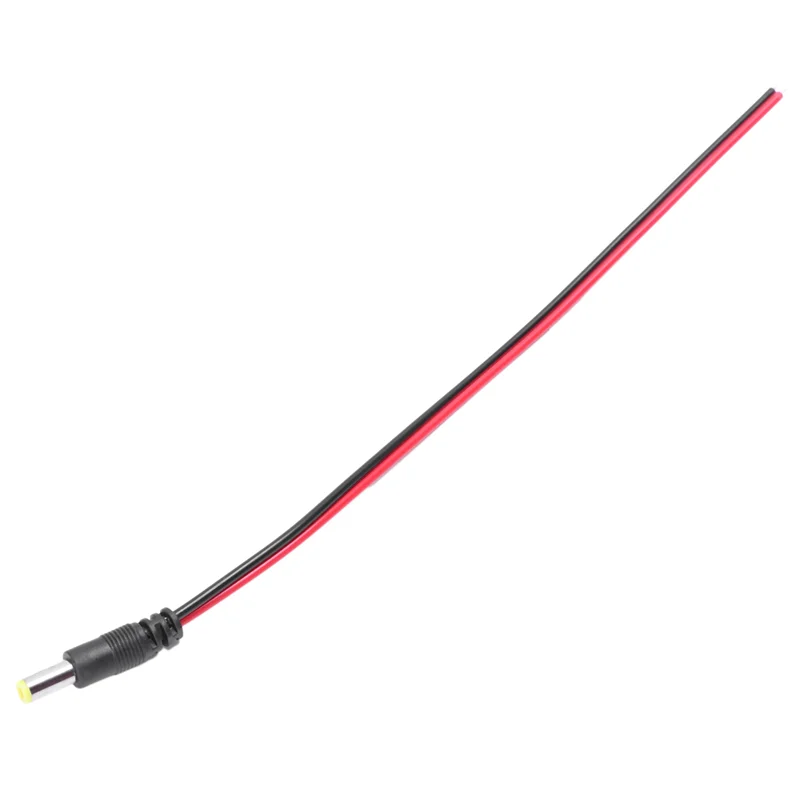 

ABGR-80 Pcs 5.5 X 2.1Mm Male DC Power Jack Plug CCTV Camera Power Connection Line