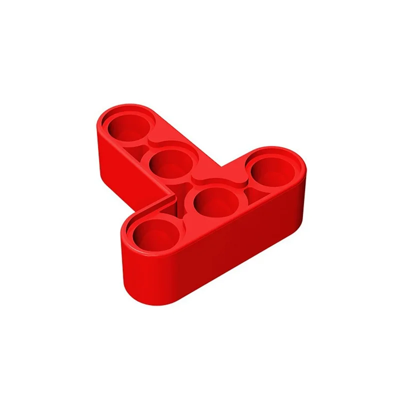 50 Stück MOC DIY Bausteine, modifizierte T-Form, dick 3 x 3, kompatibel mit 60484, pädagogisch-wertvoller kreativer Baustein, DIY-Montageteil – Detail 1