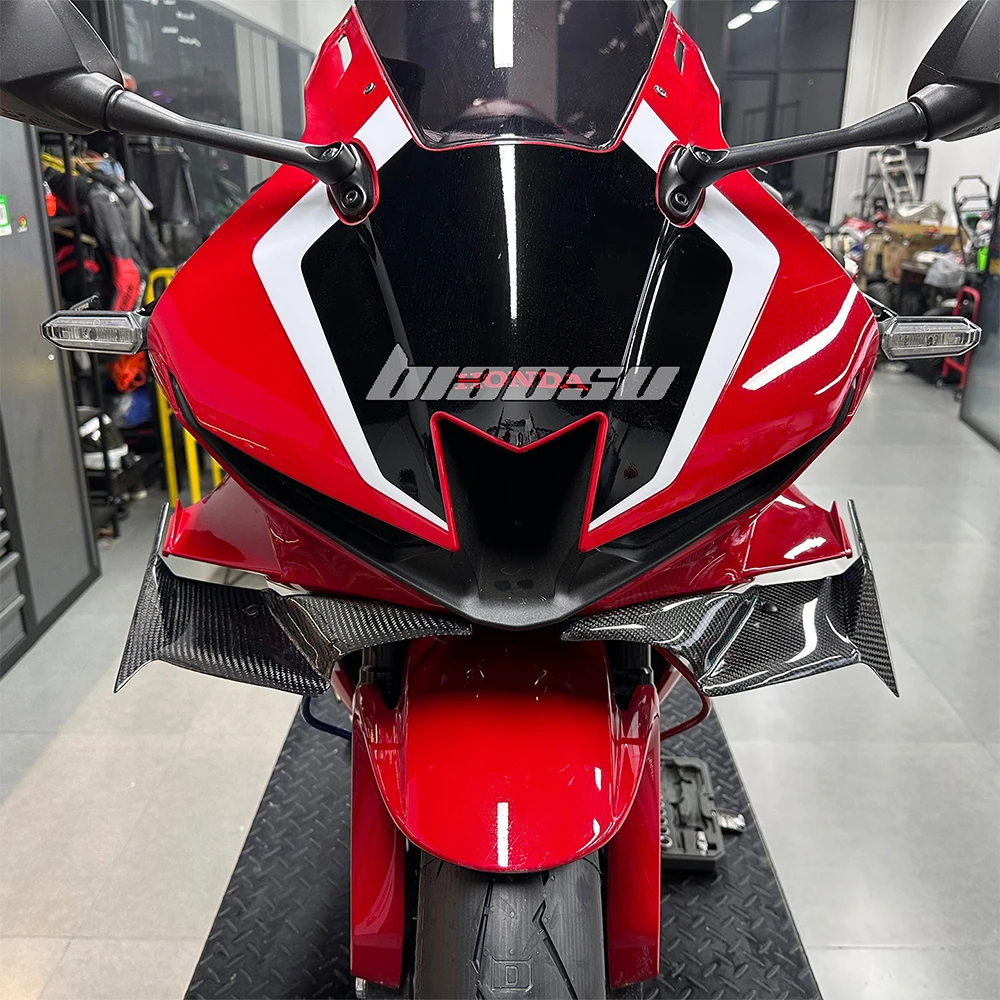 CBR600RR %100 carbon fiber Front spoiler  For HONDA CBR600 RR 2024 2025 lower lip GP WING DOWNFORCE NAKED FRONTAL SPOILERS