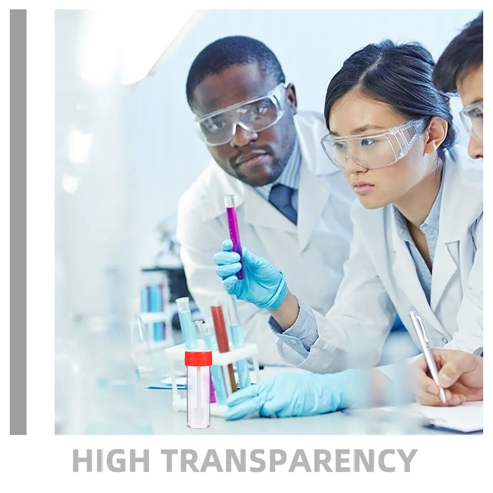 

30 Pcs Urine Cup with Spoon Urinal Container Men Cups for Testing Specimen Lids Sample