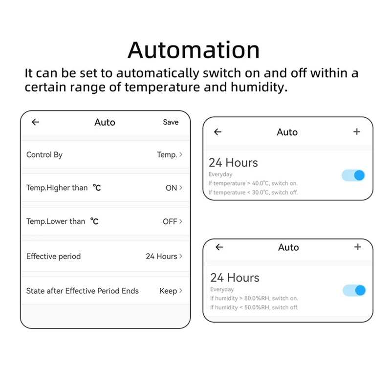 Hot-Ewelink WIFI Temperature Humidity Switch 20A Temperature Humidity Monitor With Sensor Probe For Greenhouse