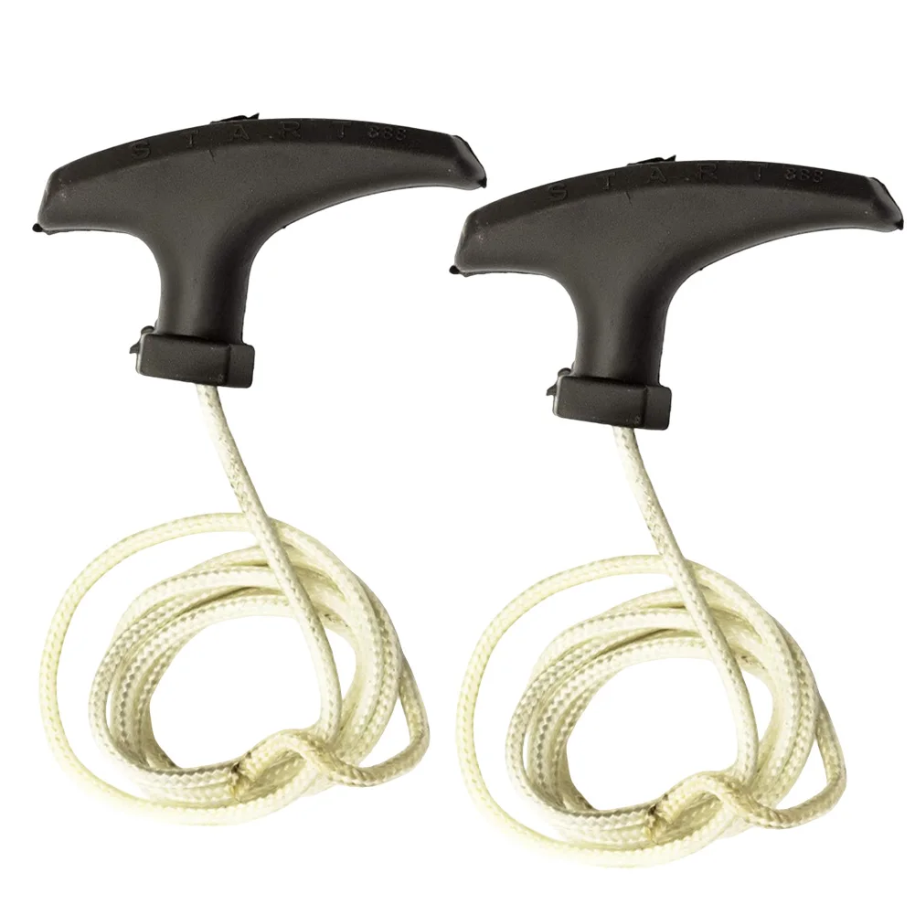 2 Pack of 950mm Pull Cord Starters for 49cc Mini Bikes and Lawn Equipment Ergonomic Handle for Efficient Starting