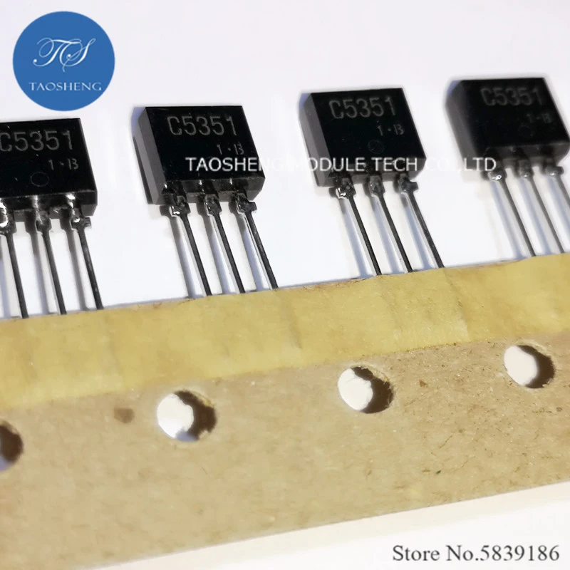 1PCS 100% New&Original 2SC5351 C5351 TO-126 450V Silicon NPN【TAOSHENG】MODULE #TS10122